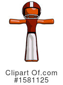 Orange Design Mascot Clipart #1581125 by Leo Blanchette