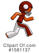 Orange Design Mascot Clipart #1581137 by Leo Blanchette