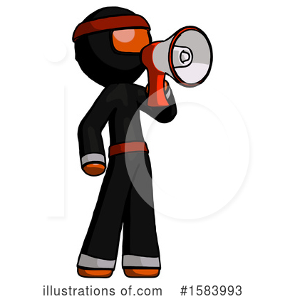 Royalty-Free (RF) Orange Design Mascot Clipart Illustration by Leo Blanchette - Stock Sample #1583993