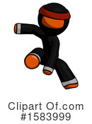 Orange Design Mascot Clipart #1583999 by Leo Blanchette