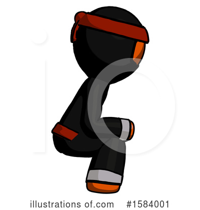 Royalty-Free (RF) Orange Design Mascot Clipart Illustration by Leo Blanchette - Stock Sample #1584001