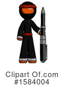 Orange Design Mascot Clipart #1584004 by Leo Blanchette