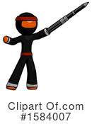 Orange Design Mascot Clipart #1584007 by Leo Blanchette