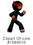 Orange Design Mascot Clipart #1584010 by Leo Blanchette