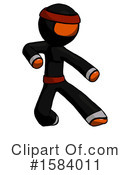 Orange Design Mascot Clipart #1584011 by Leo Blanchette