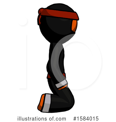 Royalty-Free (RF) Orange Design Mascot Clipart Illustration by Leo Blanchette - Stock Sample #1584015