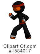 Orange Design Mascot Clipart #1584017 by Leo Blanchette
