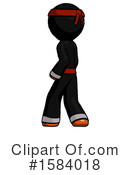 Orange Design Mascot Clipart #1584018 by Leo Blanchette