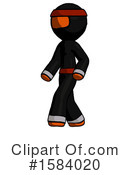 Orange Design Mascot Clipart #1584020 by Leo Blanchette