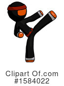 Orange Design Mascot Clipart #1584022 by Leo Blanchette