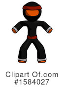 Orange Design Mascot Clipart #1584027 by Leo Blanchette