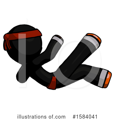 Royalty-Free (RF) Orange Design Mascot Clipart Illustration by Leo Blanchette - Stock Sample #1584041