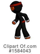 Orange Design Mascot Clipart #1584043 by Leo Blanchette