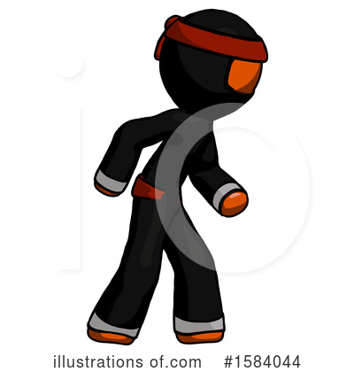 Royalty-Free (RF) Orange Design Mascot Clipart Illustration by Leo Blanchette - Stock Sample #1584044