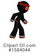 Orange Design Mascot Clipart #1584044 by Leo Blanchette
