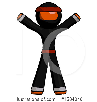 Royalty-Free (RF) Orange Design Mascot Clipart Illustration by Leo Blanchette - Stock Sample #1584048