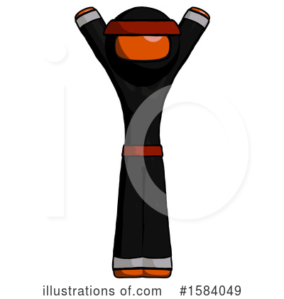 Royalty-Free (RF) Orange Design Mascot Clipart Illustration by Leo Blanchette - Stock Sample #1584049