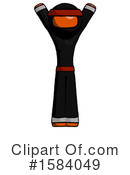 Orange Design Mascot Clipart #1584049 by Leo Blanchette