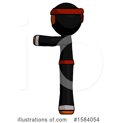 Royalty-Free (RF) Orange Design Mascot Clipart Illustration by Leo Blanchette - Stock Sample #1584054