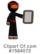 Orange Design Mascot Clipart #1584072 by Leo Blanchette