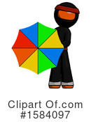 Orange Design Mascot Clipart #1584097 by Leo Blanchette