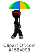 Orange Design Mascot Clipart #1584098 by Leo Blanchette