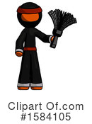 Orange Design Mascot Clipart #1584105 by Leo Blanchette