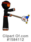 Orange Design Mascot Clipart #1584112 by Leo Blanchette