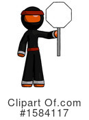 Orange Design Mascot Clipart #1584117 by Leo Blanchette