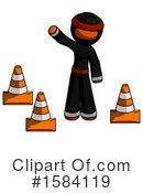 Orange Design Mascot Clipart #1584119 by Leo Blanchette