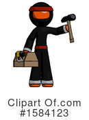 Orange Design Mascot Clipart #1584123 by Leo Blanchette