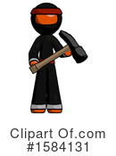 Orange Design Mascot Clipart #1584131 by Leo Blanchette