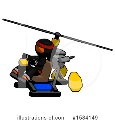Royalty-Free (RF) Orange Design Mascot Clipart Illustration by Leo Blanchette - Stock Sample #1584149