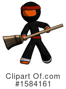 Orange Design Mascot Clipart #1584161 by Leo Blanchette