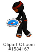 Orange Design Mascot Clipart #1584167 by Leo Blanchette