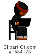 Orange Design Mascot Clipart #1584178 by Leo Blanchette