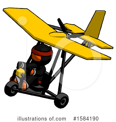 Royalty-Free (RF) Orange Design Mascot Clipart Illustration by Leo Blanchette - Stock Sample #1584190