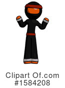 Orange Design Mascot Clipart #1584208 by Leo Blanchette