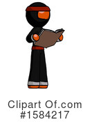 Orange Design Mascot Clipart #1584217 by Leo Blanchette