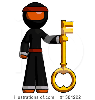 Royalty-Free (RF) Orange Design Mascot Clipart Illustration by Leo Blanchette - Stock Sample #1584222