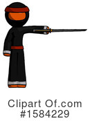 Orange Design Mascot Clipart #1584229 by Leo Blanchette