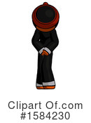 Orange Design Mascot Clipart #1584230 by Leo Blanchette