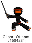 Orange Design Mascot Clipart #1584231 by Leo Blanchette