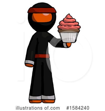Royalty-Free (RF) Orange Design Mascot Clipart Illustration by Leo Blanchette - Stock Sample #1584240