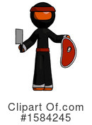 Orange Design Mascot Clipart #1584245 by Leo Blanchette