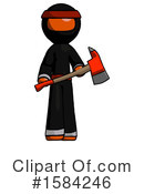 Orange Design Mascot Clipart #1584246 by Leo Blanchette