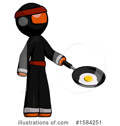 Royalty-Free (RF) Orange Design Mascot Clipart Illustration by Leo Blanchette - Stock Sample #1584251