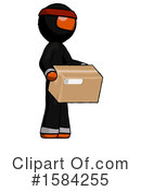 Orange Design Mascot Clipart #1584255 by Leo Blanchette