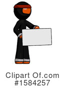 Orange Design Mascot Clipart #1584257 by Leo Blanchette