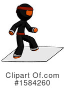 Orange Design Mascot Clipart #1584260 by Leo Blanchette